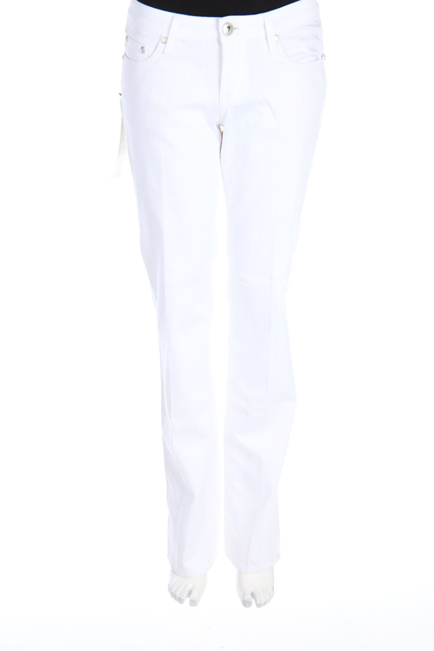 Seven7 - Straight Cut Jeans mit Logo-Stickerei - W30