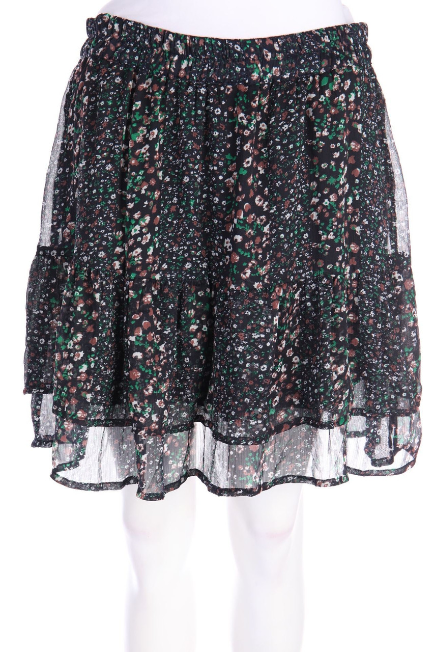 JACQUELINE de YONG - Chiffon-Minirock mit Blumen-Print - D 38