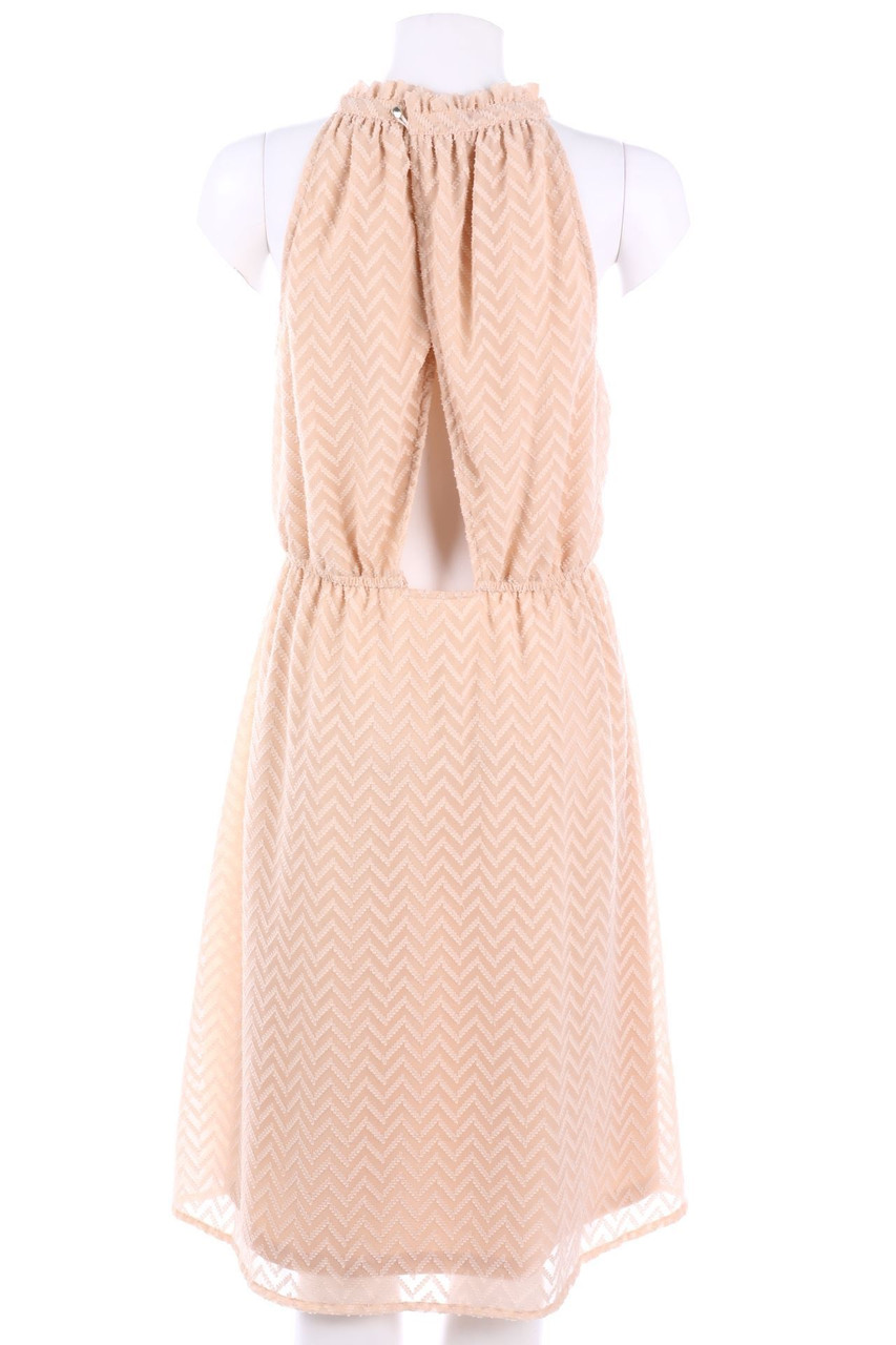 RESERVED - Abendkleid mit Zickzack-Muster - D 38