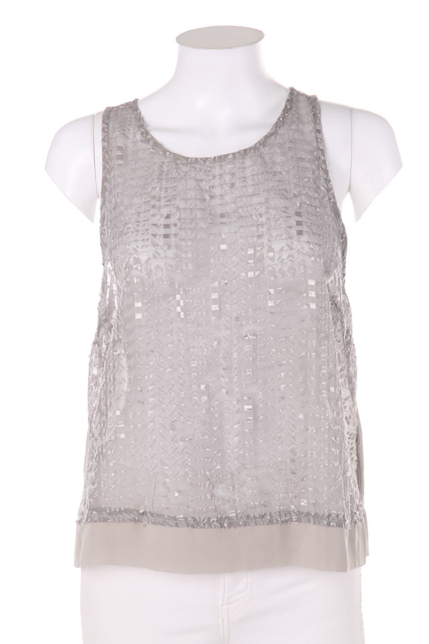 FOREVER 21 - Blusentop mit Stickereien - L