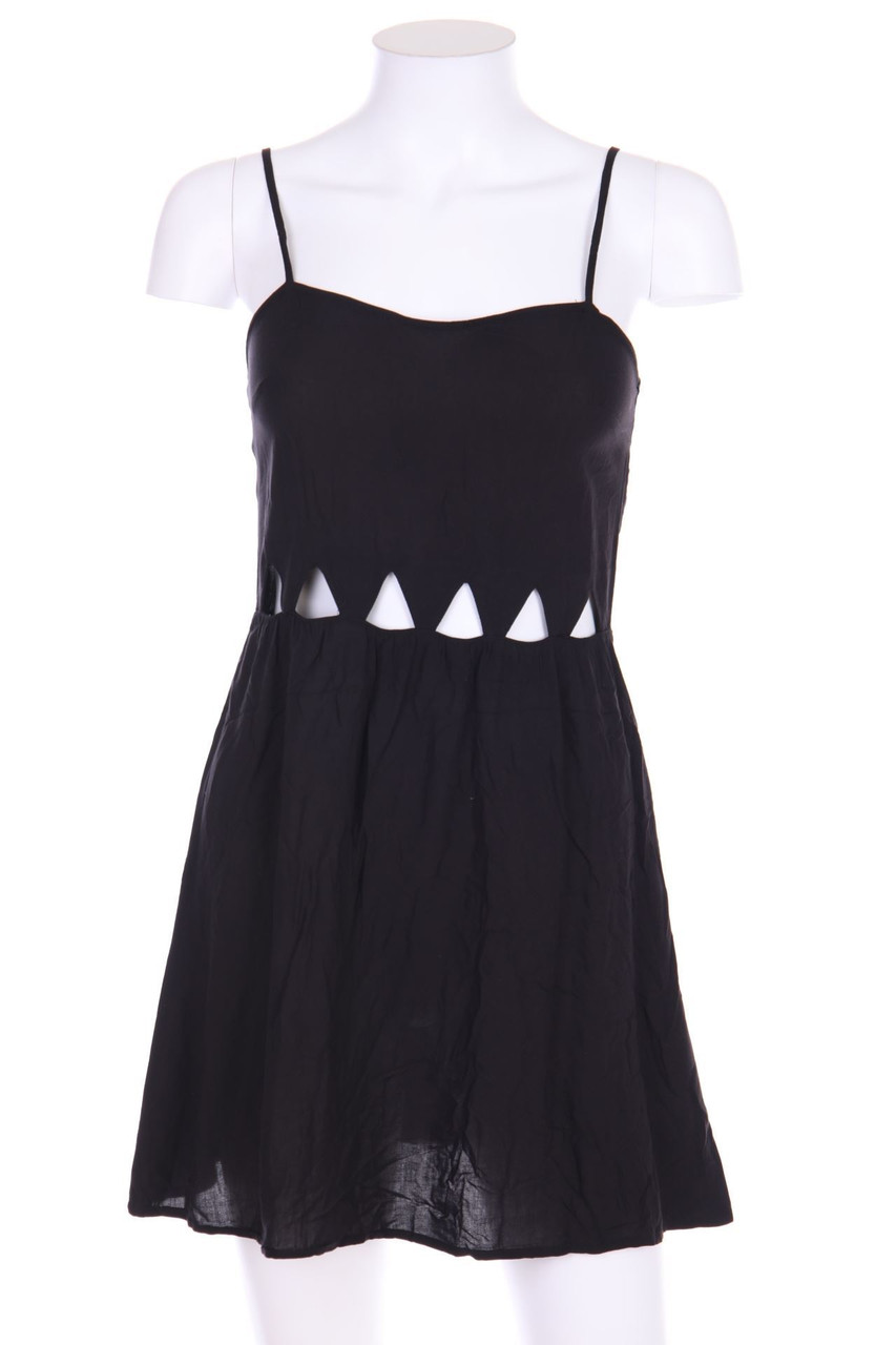 H&M DIVIDED - Mini-Kleid aus Viskose mit Cut-outs - D 34