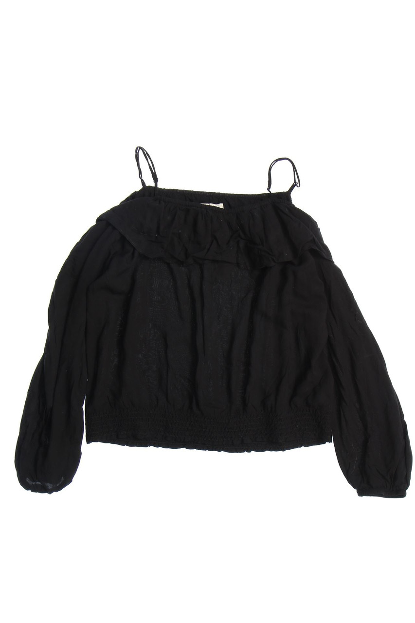 H&M - Carmen-Bluse mit Volants - 164