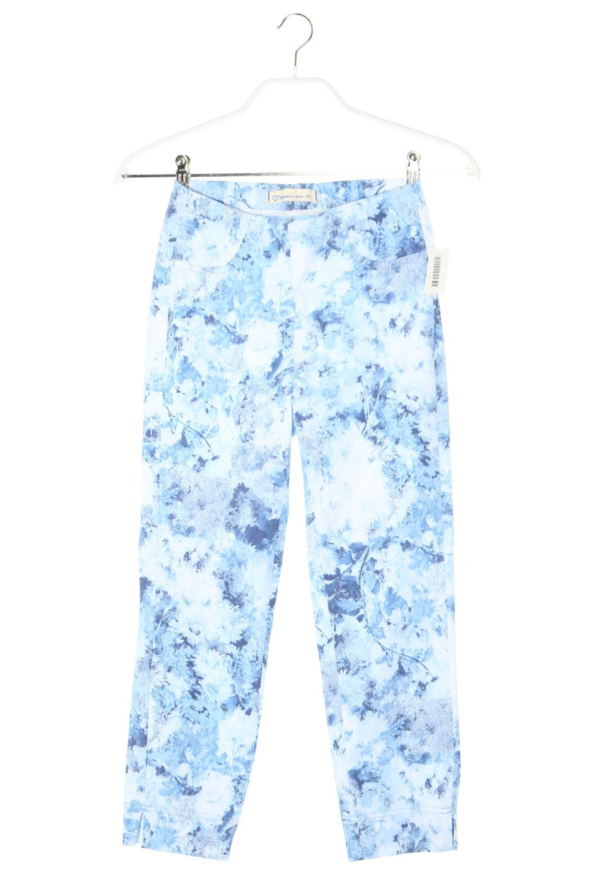 Stehmann - Cropped-Skinny Jeggings mit floralem Muster - D 34