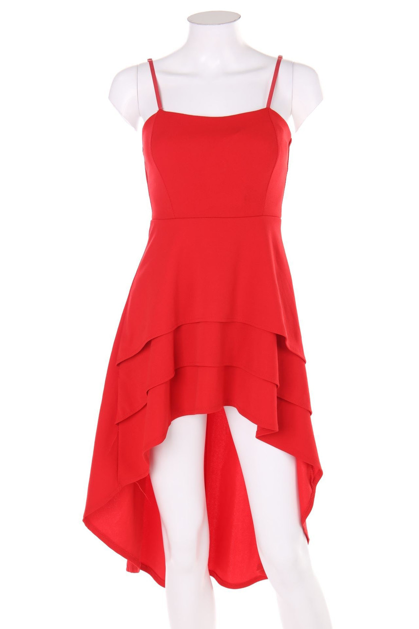 TOUT FEU TOUT FEMME - Vokuhila-Kleid im Layer Look - D 34