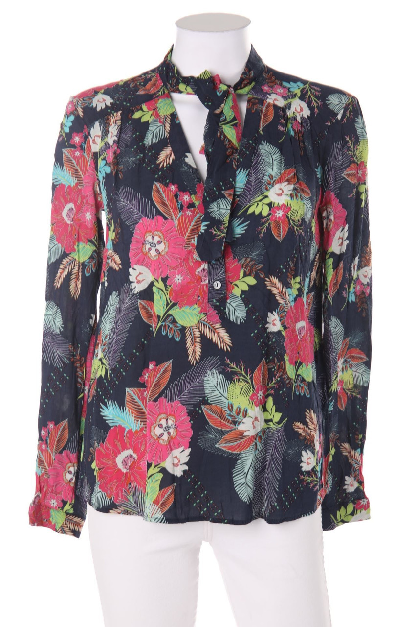 s.Oliver - Hemd-Bluse mit Schleife - D 34