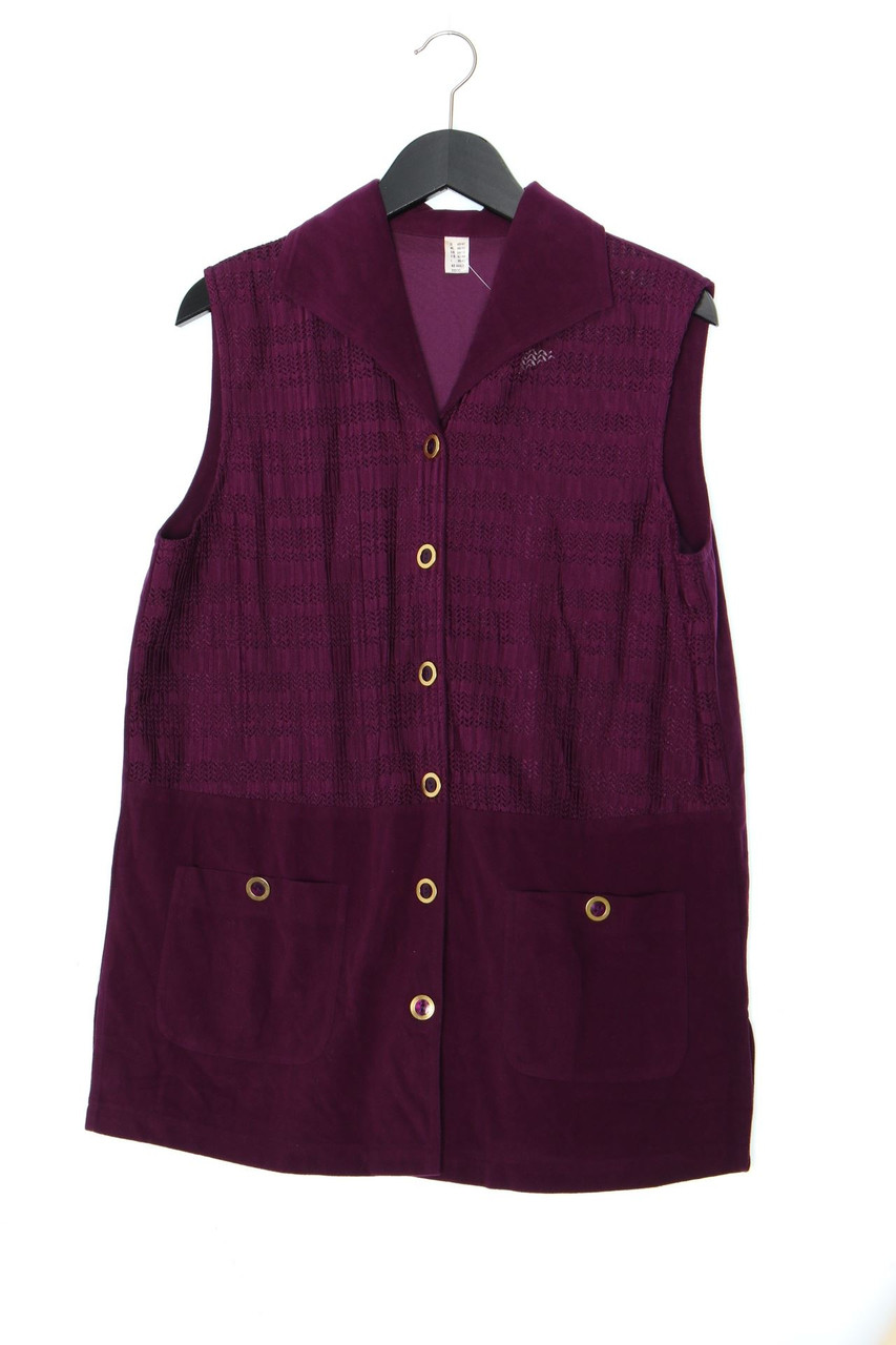 VINTAGE - Fleece-Weste - D 40-42