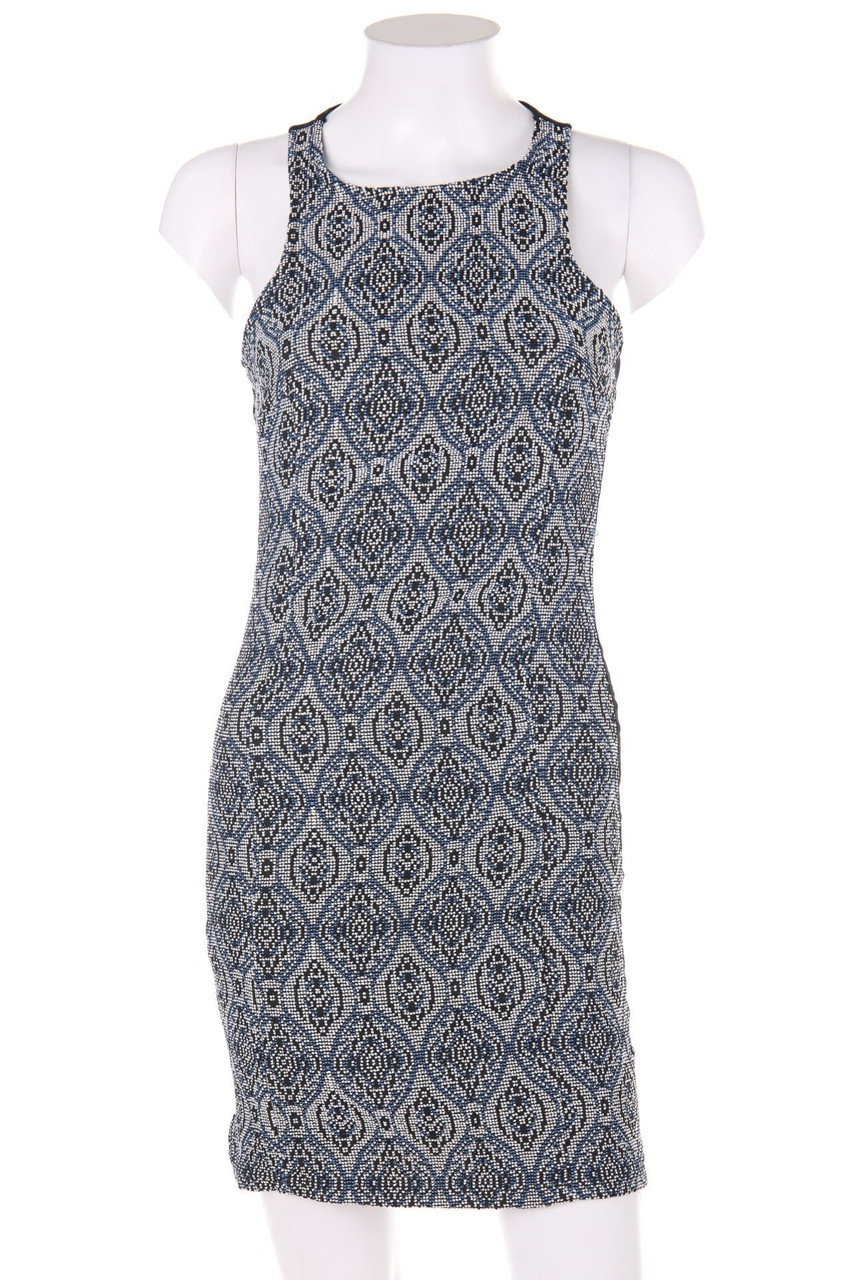 MANGO COLLECTION - Kleid mit geometrischem Muster - S