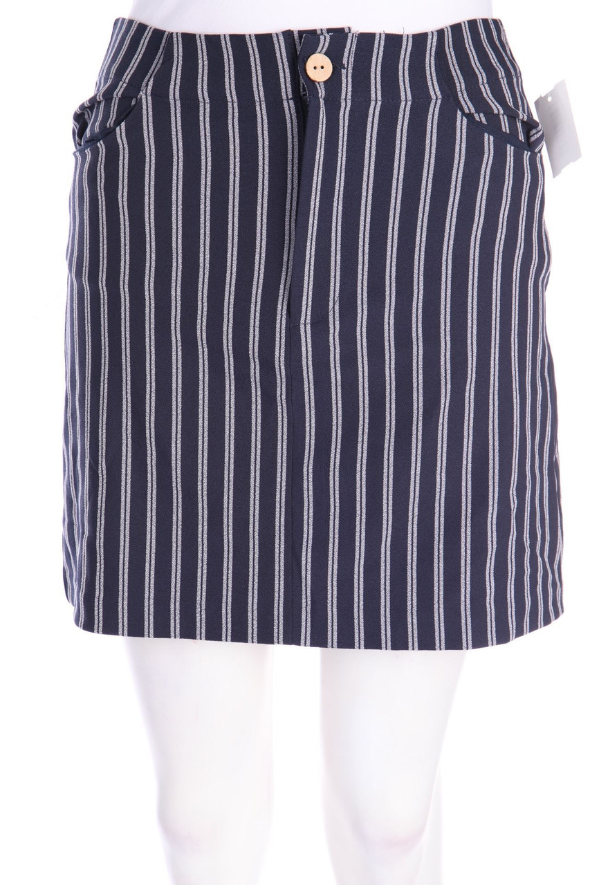 PULL&BEAR - Minirock mit Streifen - M