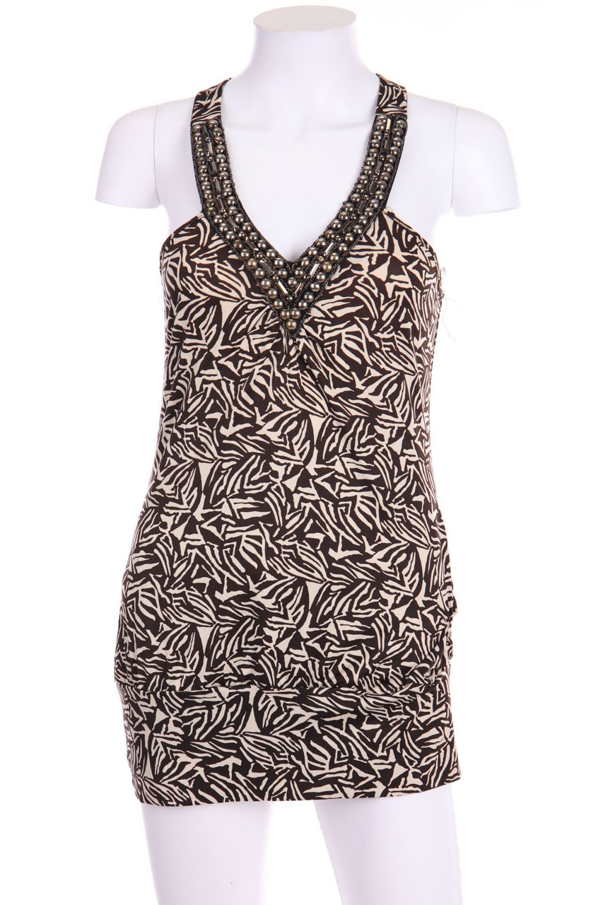 TALLY WEiJL - Top im Safari-Stil mit Applikationen - S