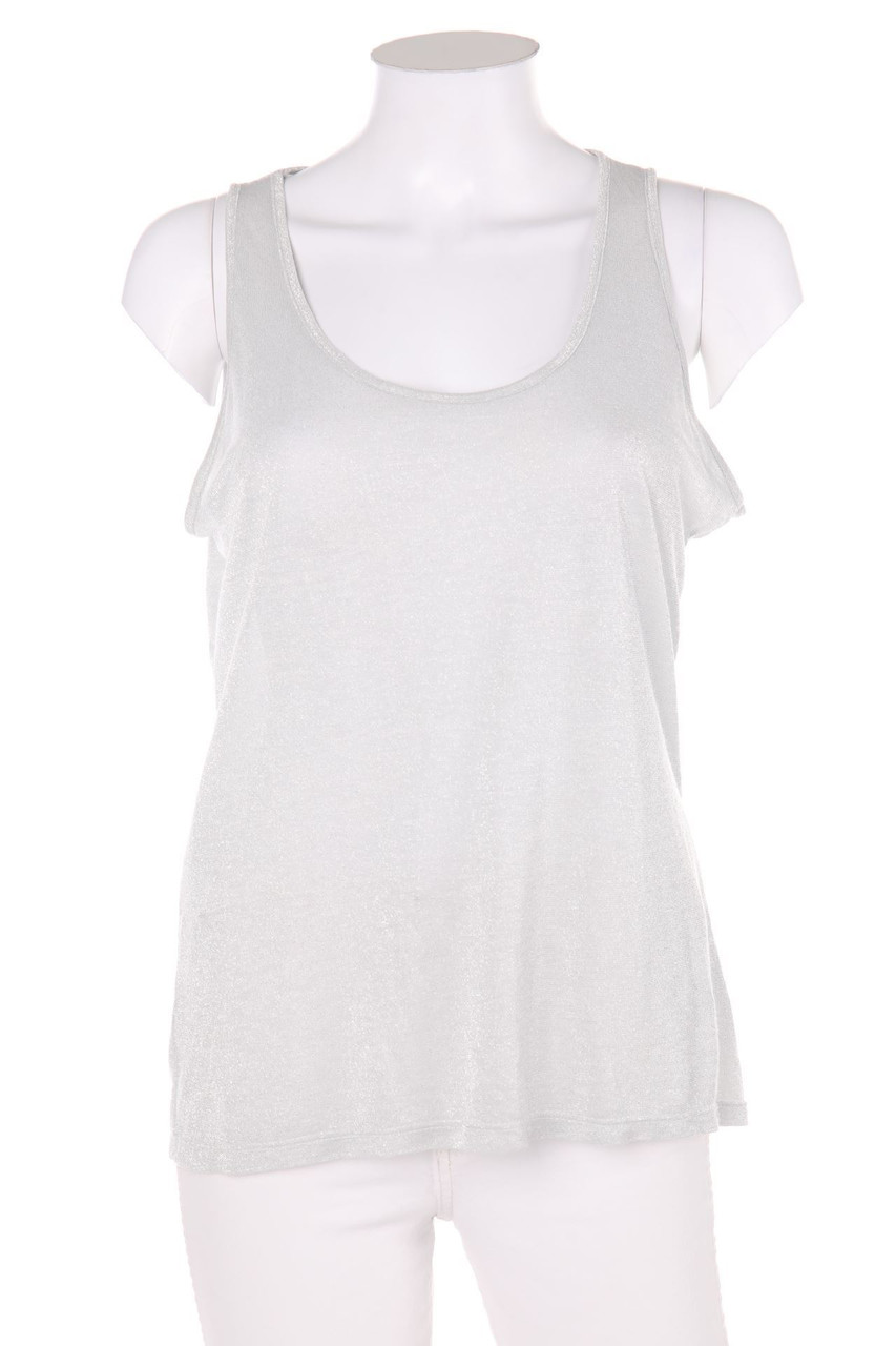 SECONDHAND - Glitzer-Tanktop - D 38-40