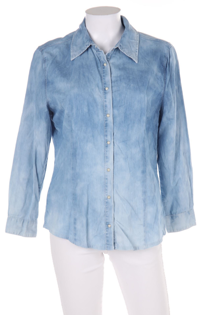 SILVIAN HEACH - Hemd-Bluse in Denim-Optik - M