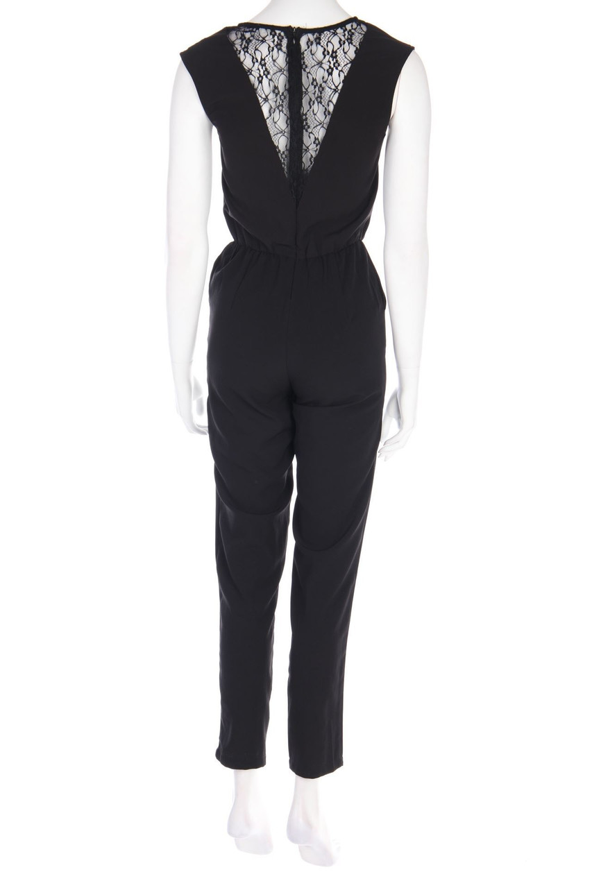 Pimkie - Jumpsuit mit Spitzen-Einsatz - D 32