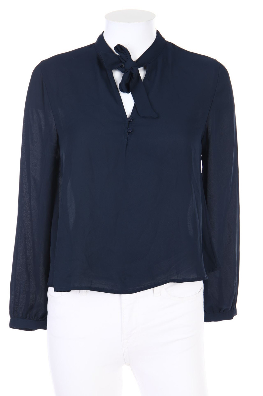 Bershka - Schluppen-Bluse aus Crêpe - S