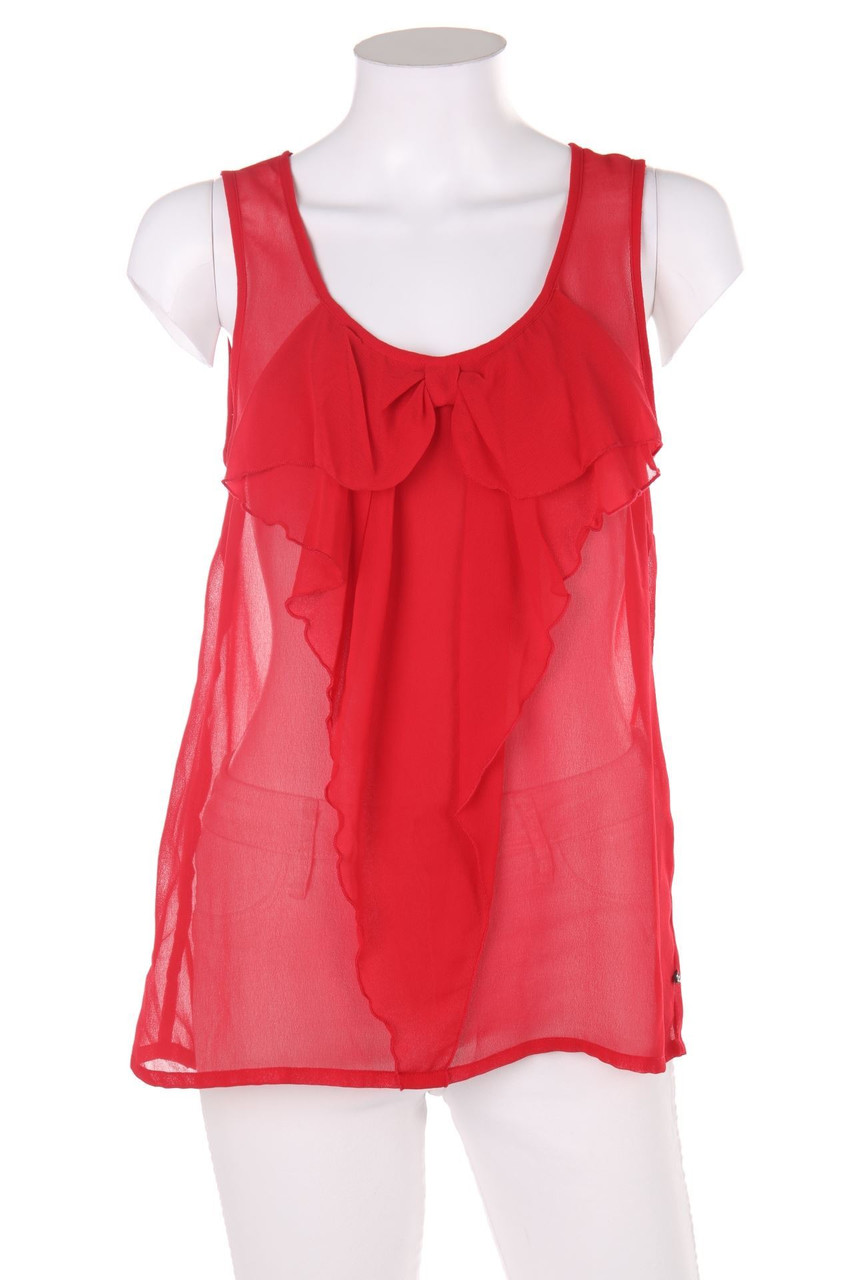 ONLY - Blusentop mit Schleife - D 38