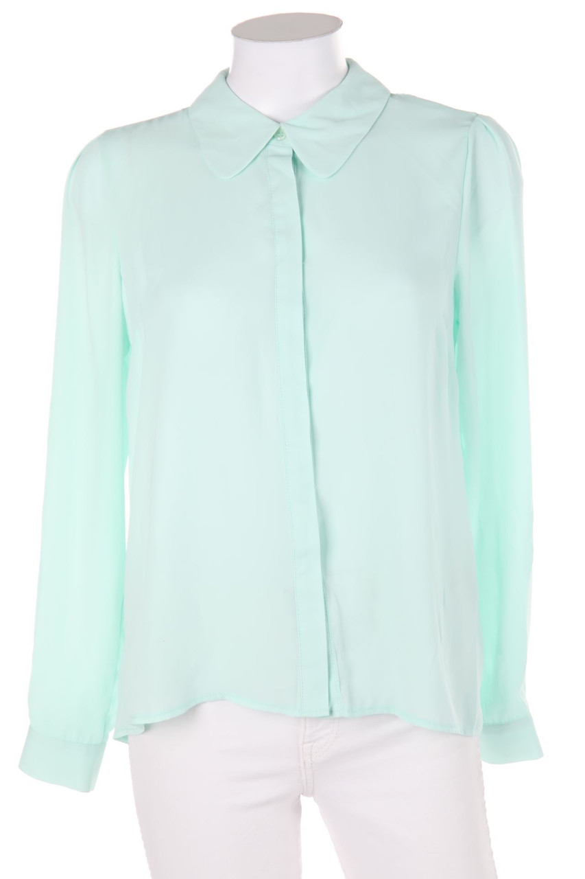 COOPERATIVE - Bluse mit Bubi-Kragen - XS