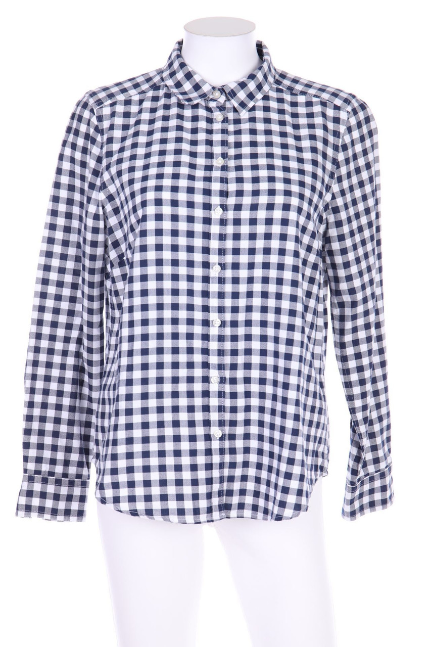 gina tricot - Hemd-Bluse mit Karo-Muster - D 40