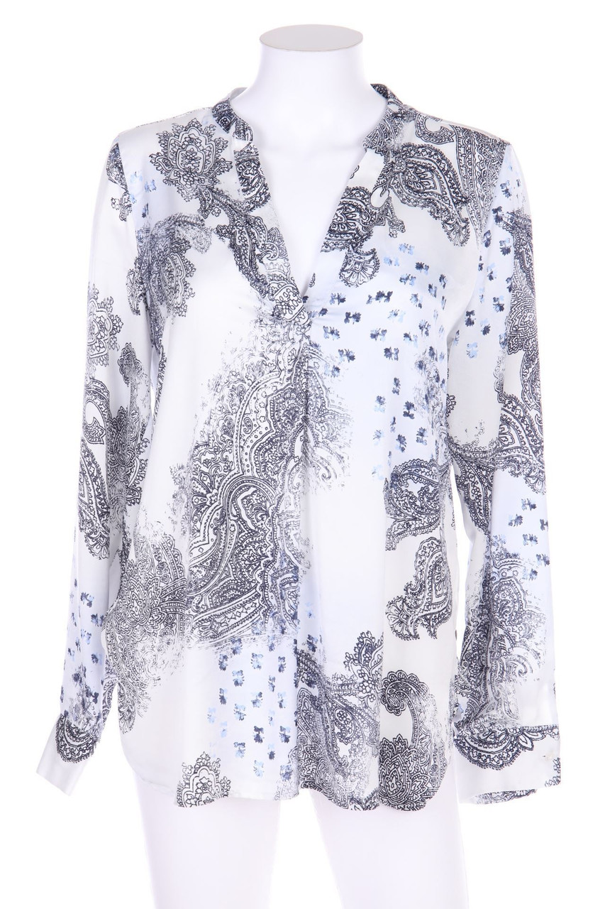 MILANO ITALY - Hemd-Bluse mit Paisley-Print - D 38