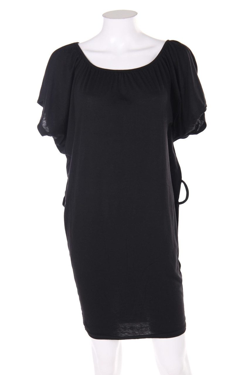 zebra - Kleid mit Raffungen - S