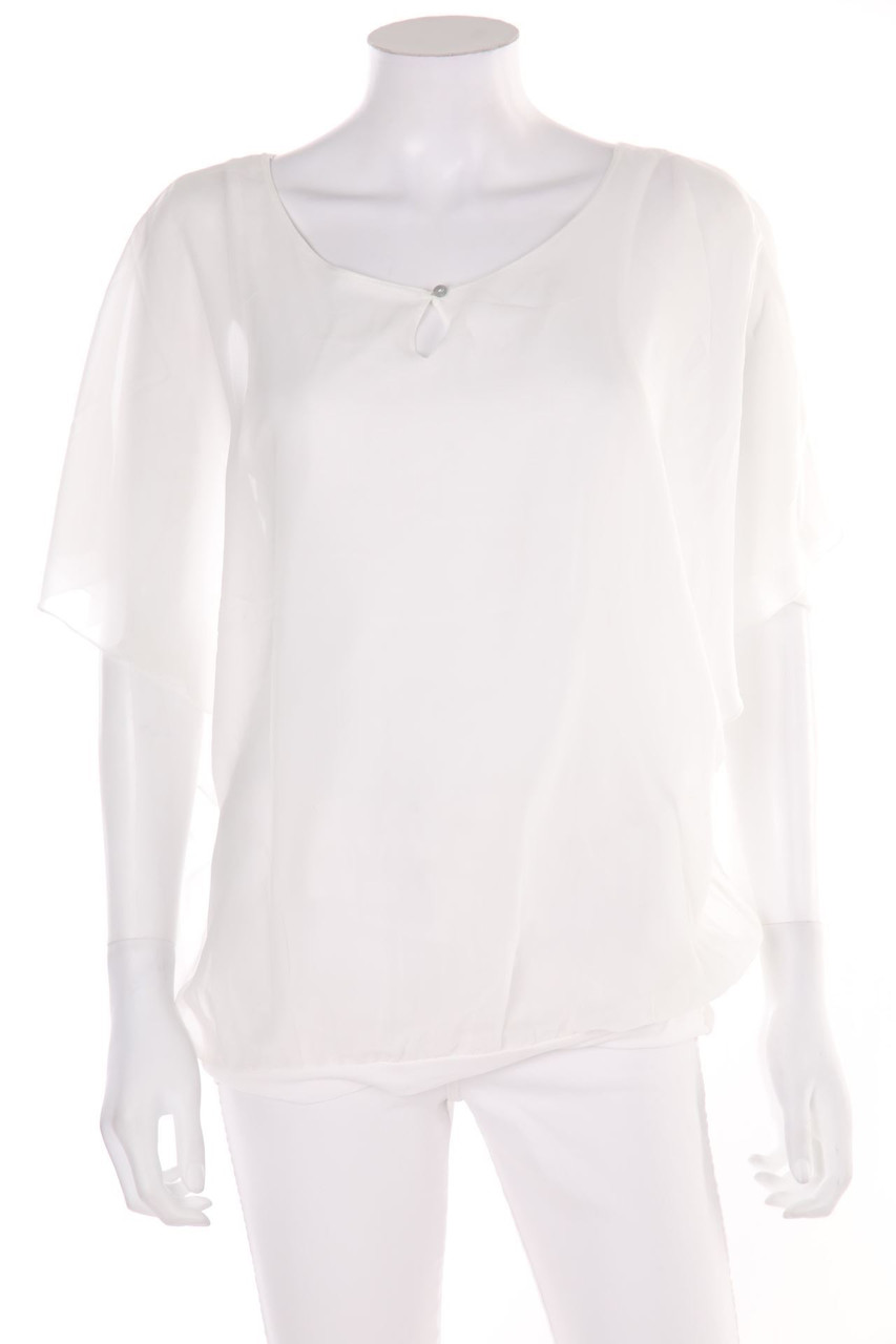 TOM TAILOR - Bluse mit Keyhole - M