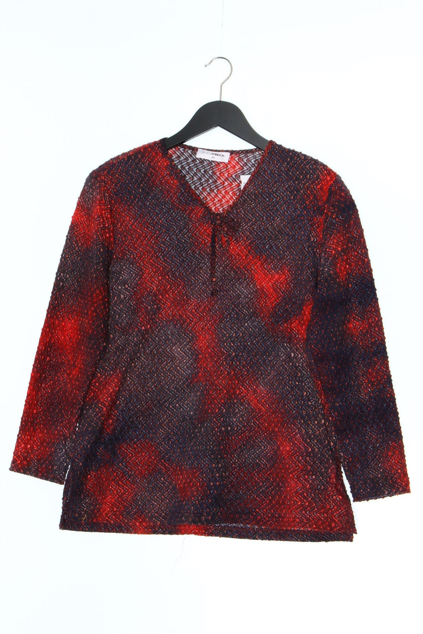 DORIS STREICH - Glitzer-Two Tone-Bluse - D 40