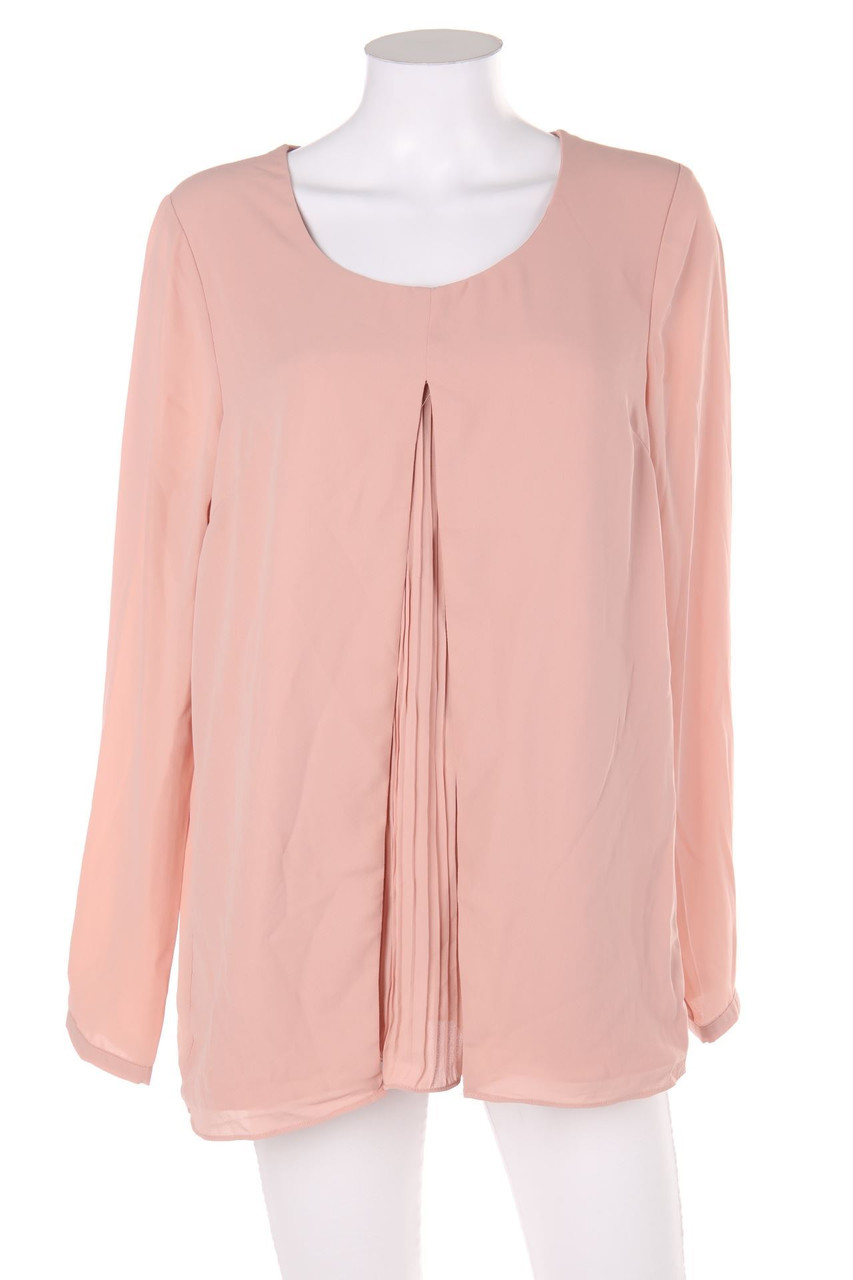 mamalicious - Plissee-Bluse mit Keyhole - M