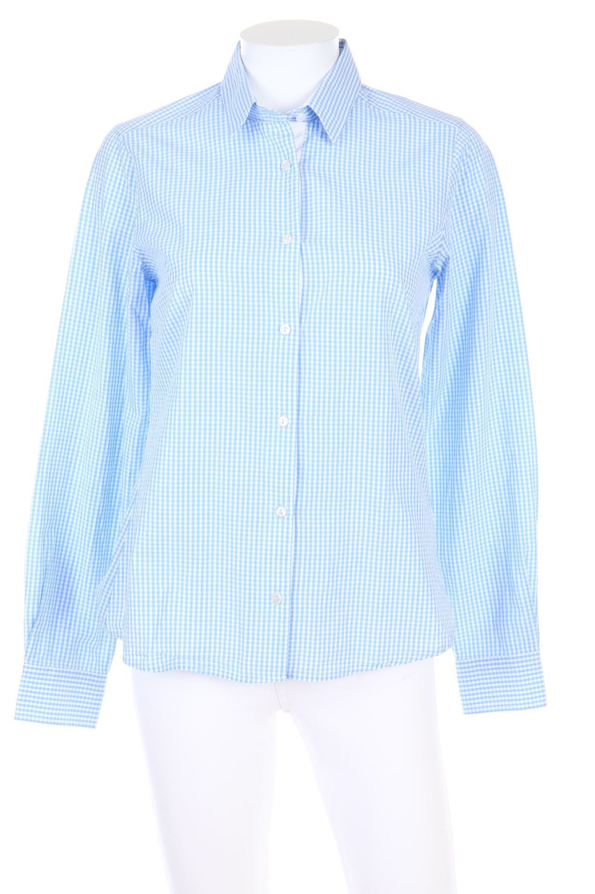 MILANO ITALY - Hemd-Bluse mit Karo-Muster - D 34