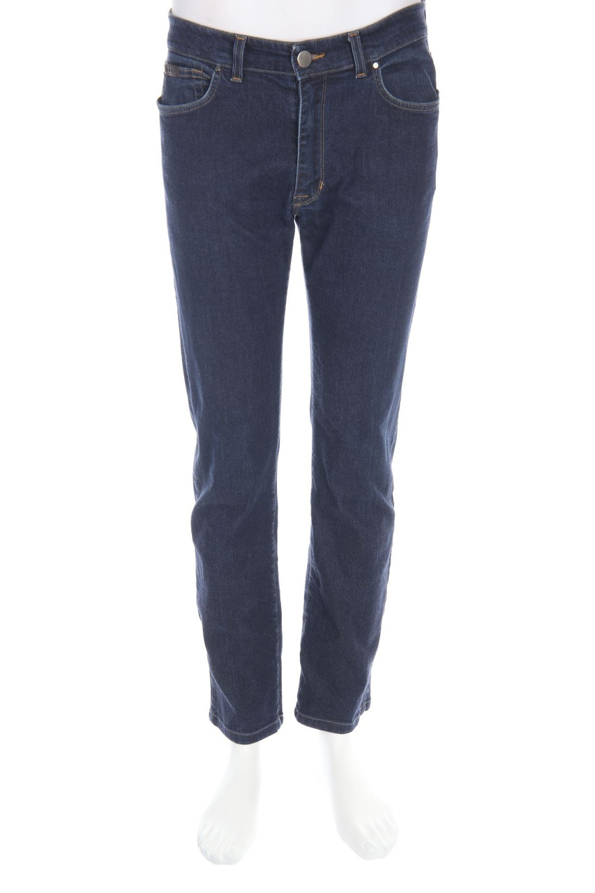 TRUSSARDI JEANS - Dark Denim Slim-Jeans mit Stretch - 48
