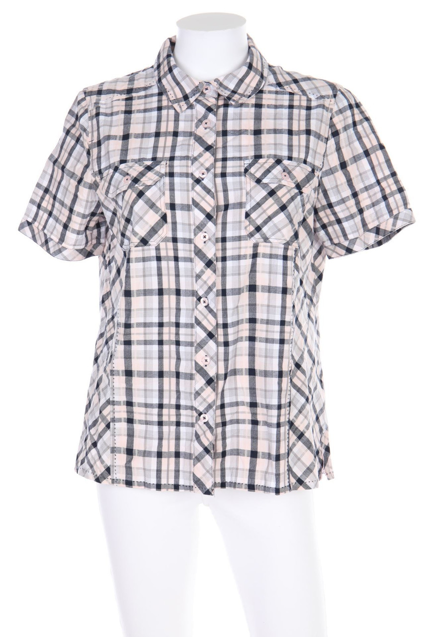 COLLECTION L. - Hemd-Bluse mit kurzem Ärmel - D 40