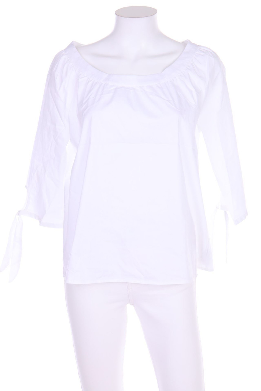 s.Oliver - Bluse mit 3/4-Ärmel zum Knoten - D 36