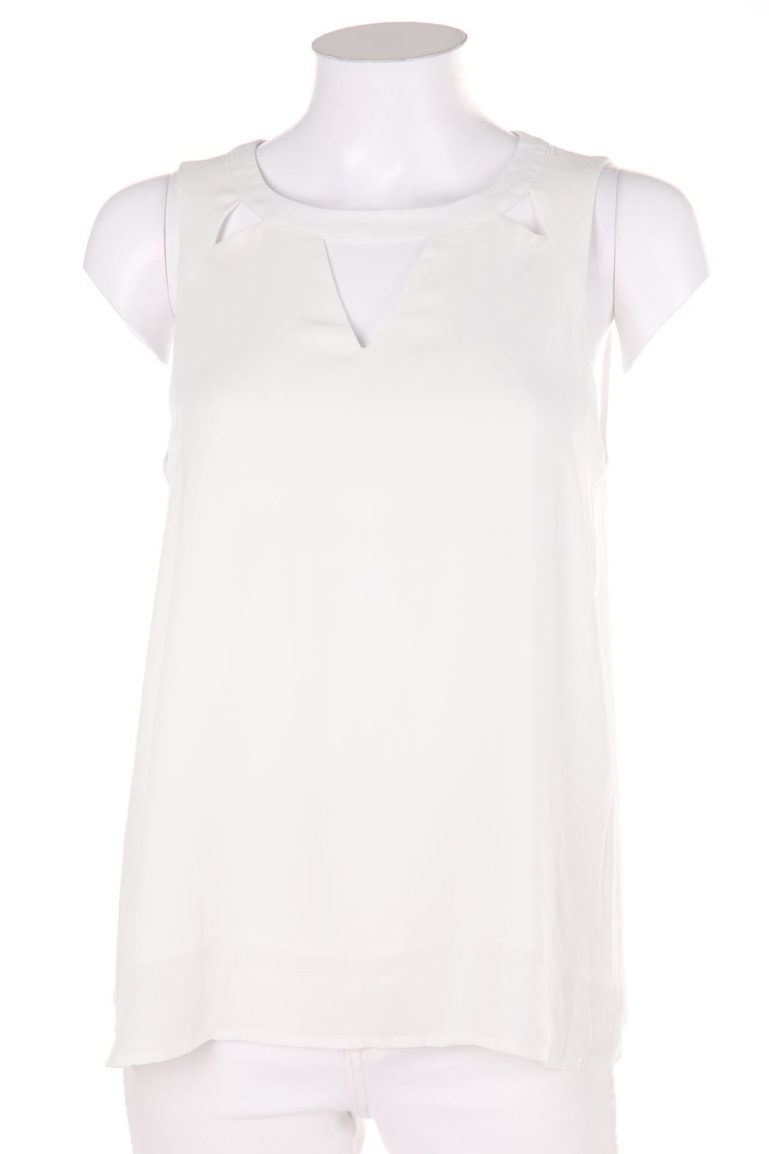 zebra - Blusentop mit Cut-outs - S