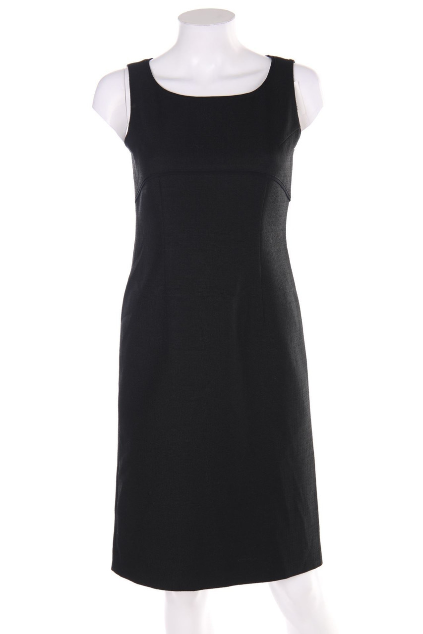 Ohne Label - Business-Etui-Kleid mit Schlitz - M