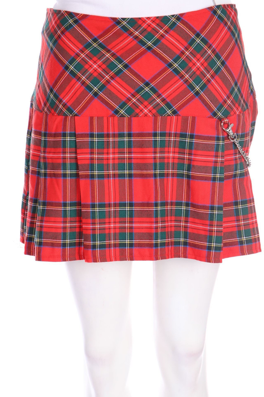 Pimkie - Tartan-Rock mit Kette - D 38
