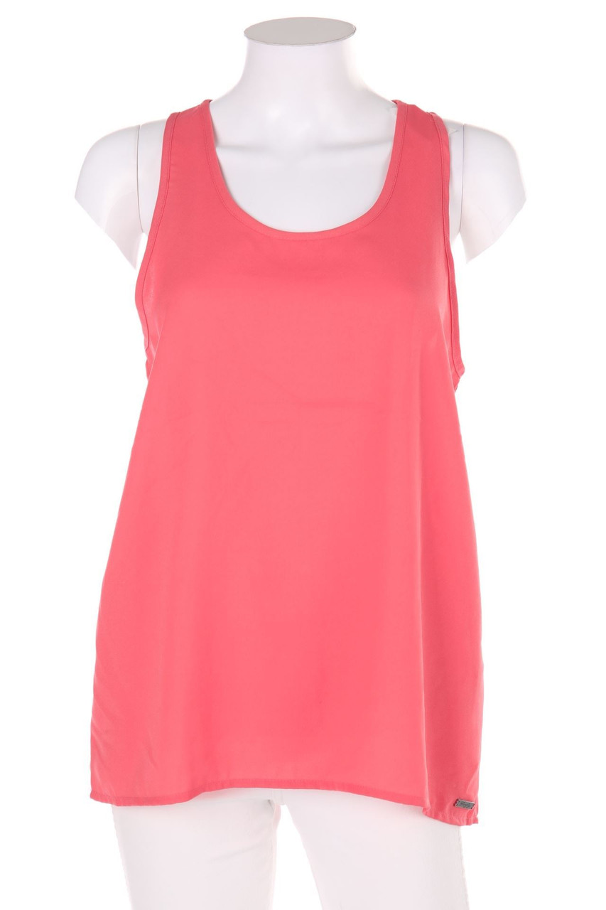 FIREFLY - Top aus Crêpe mit Zipper - M