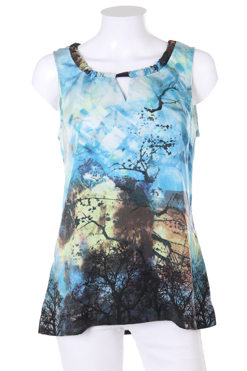 comma - Blusentop mit Tunnelzug - D 38