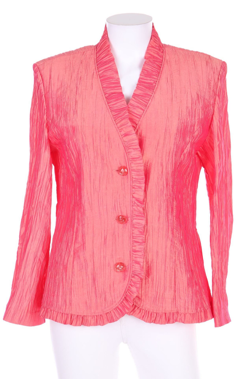 Hermann Lange - Jacke mit Rüschen - D 38