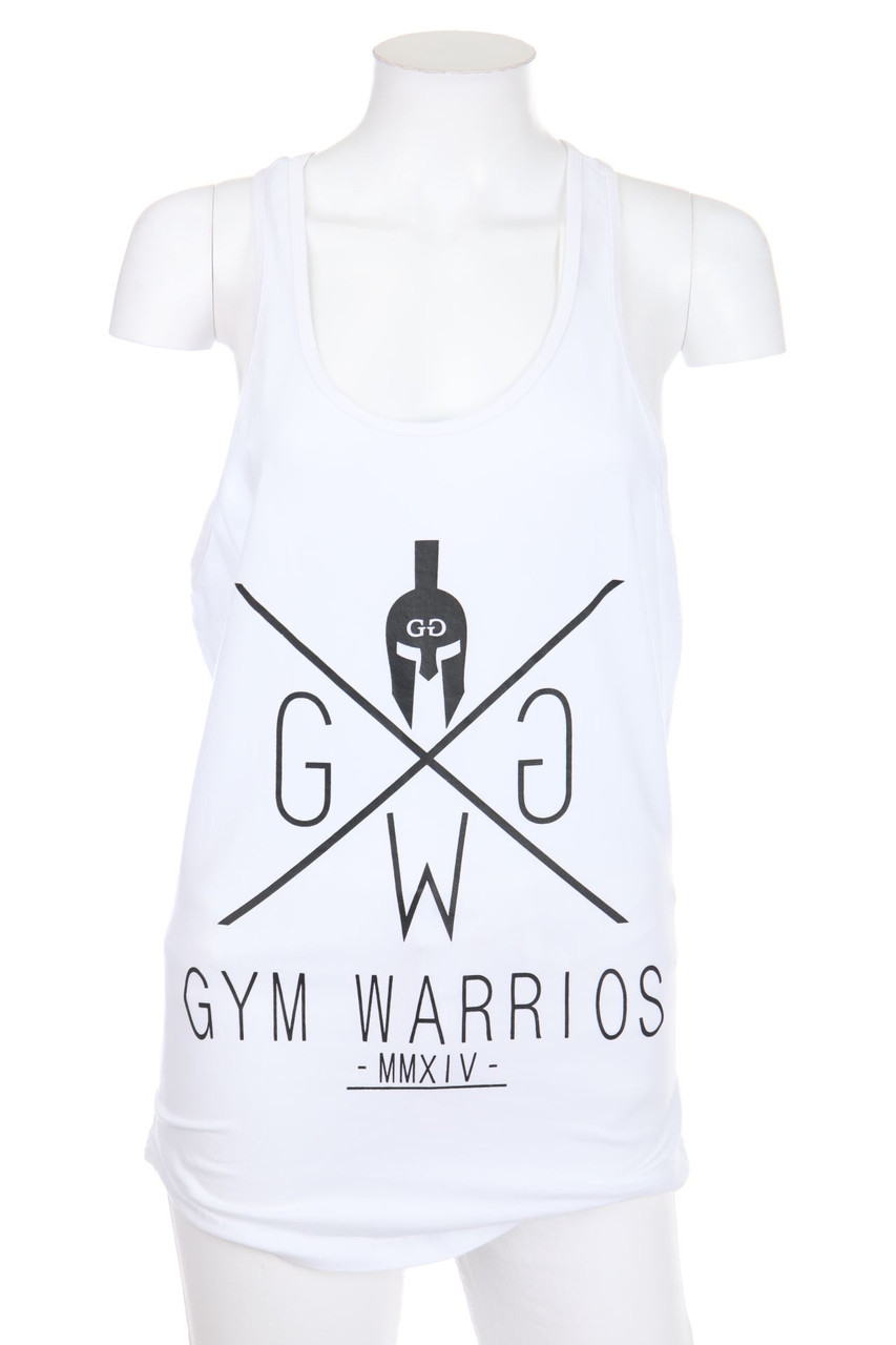 GYMJUNKY - Racerback-Top mit Print - L