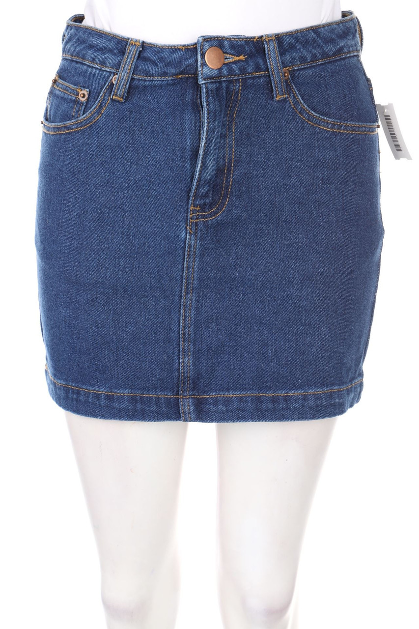 FOREVER 21 - Mini-Jeansrock aus Baumwoll-Mix - S