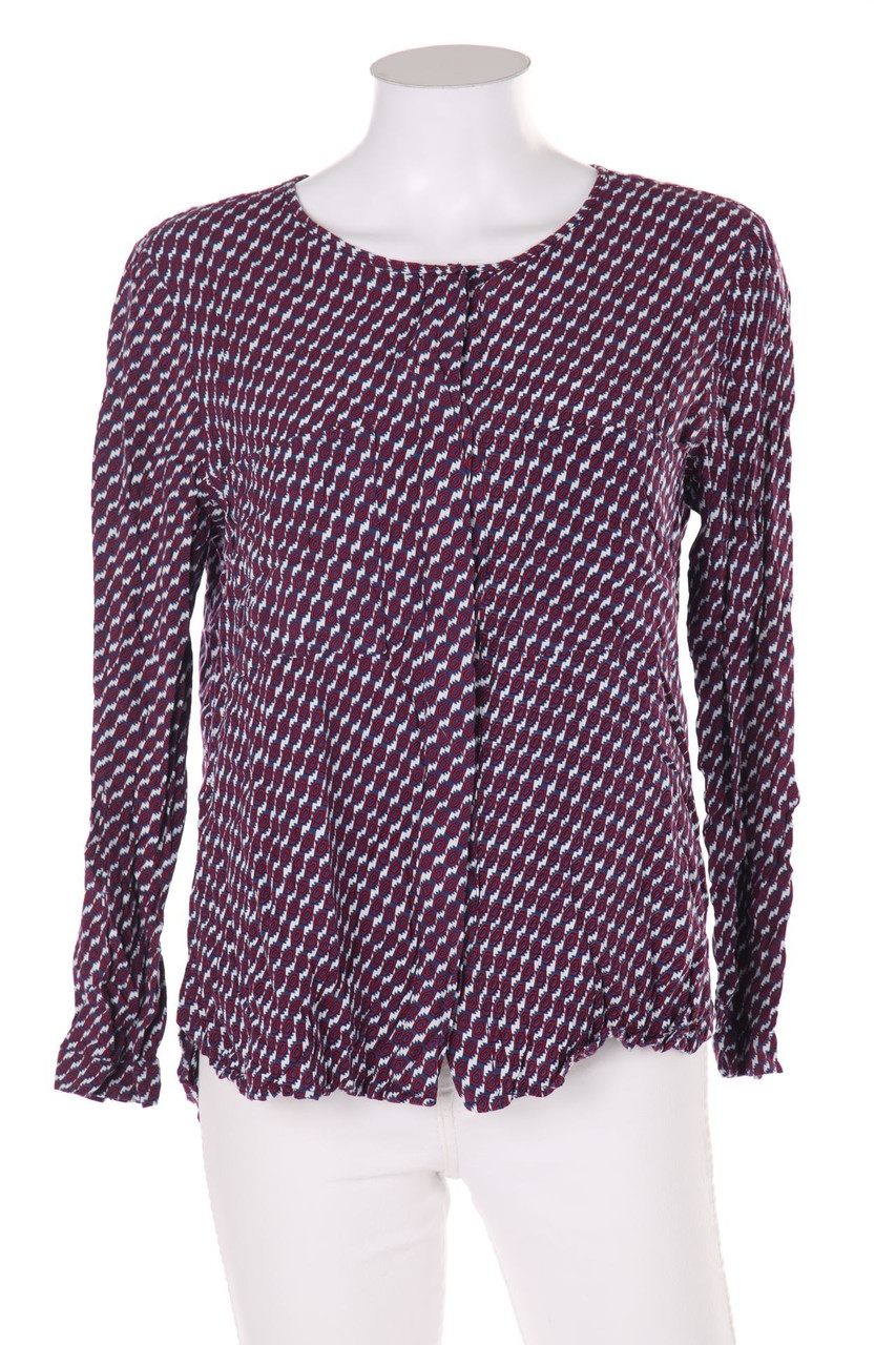 ESPRIT - Bluse mit geometrischem Muster aus Viskose - D 40