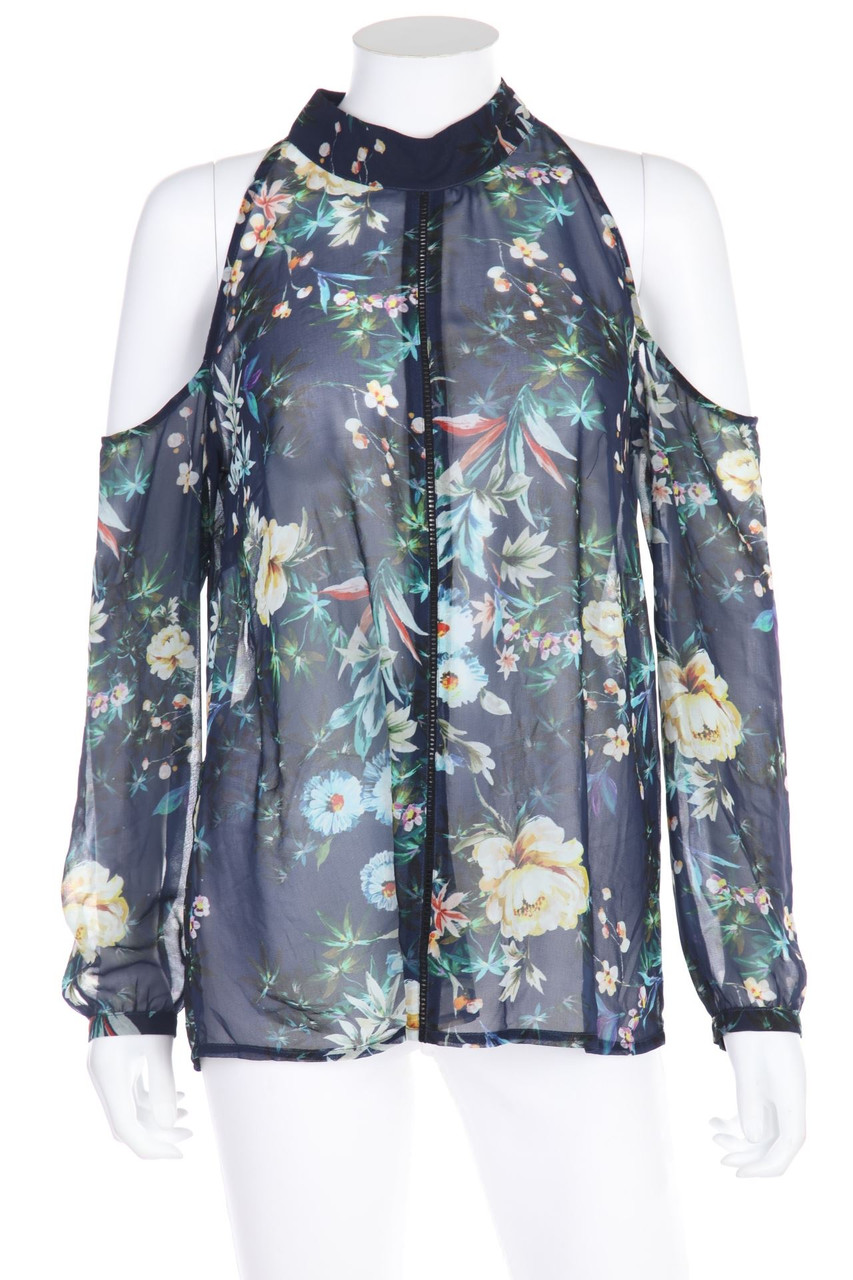 MORGAN - Bluse mit Cut-outs - D 40