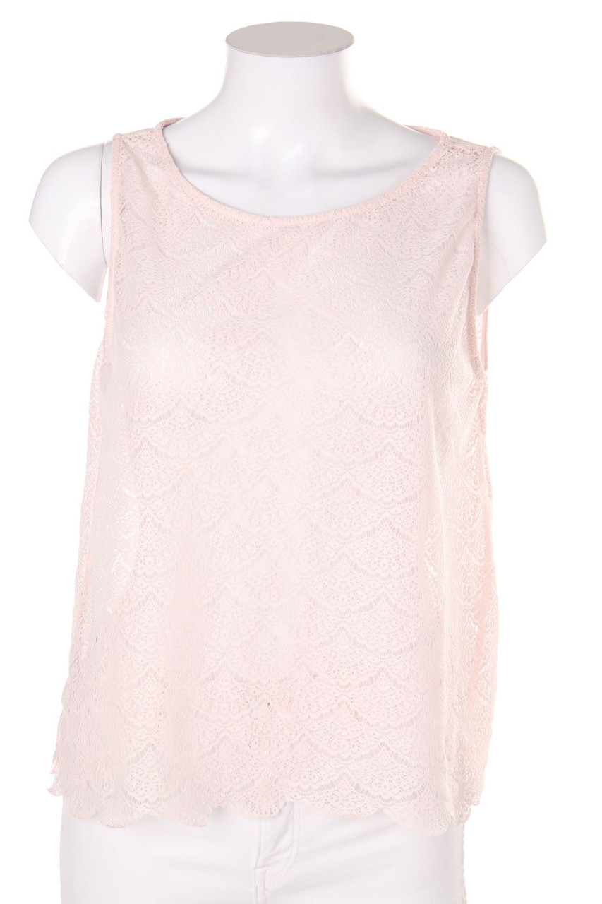 AMISU - Blusentop aus Spitze - L