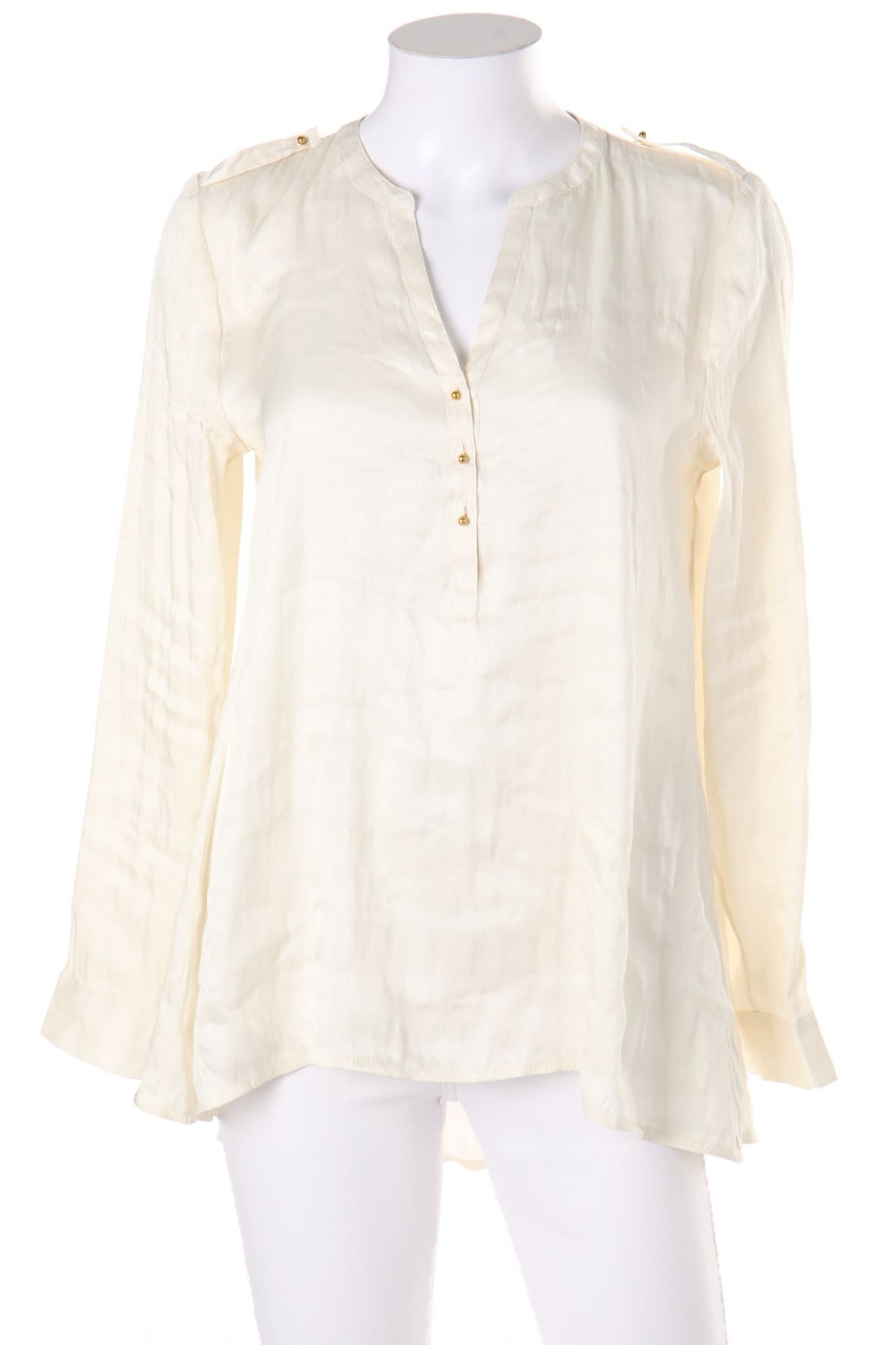 H&M - Tunika-Bluse aus Satin - M