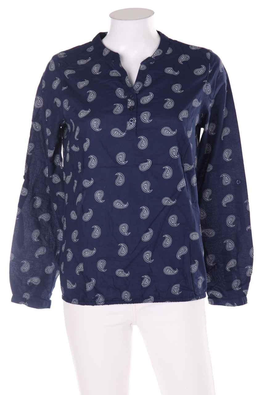 Ohne Label - Bluse mit Paisley-Print - L