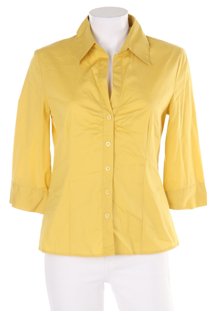 s.Oliver SELECTION - Hemd-Bluse mit 3/4-Ärmel mit Stretch - D 36