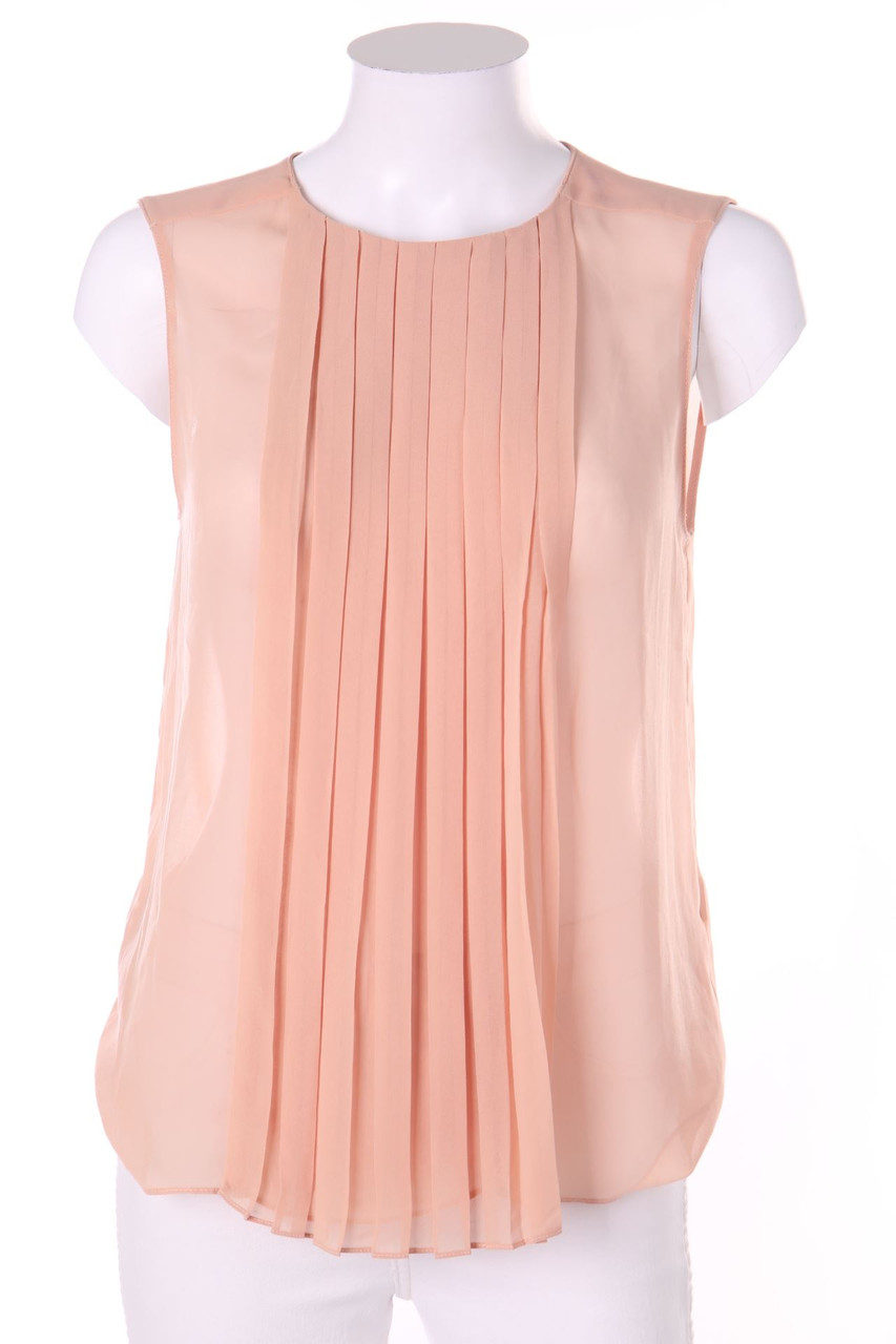 ZARA WOMAN - Blusentop mit Falten - S