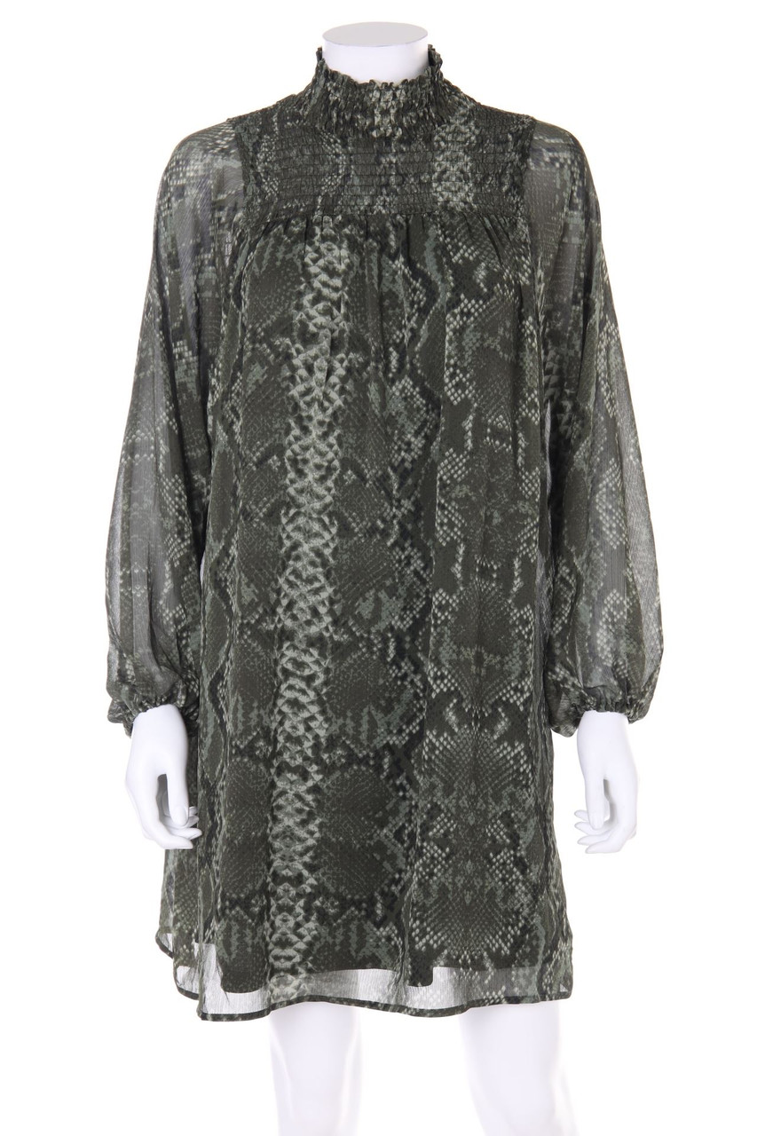 H&M - Kleid mit Animal-Print - D 36