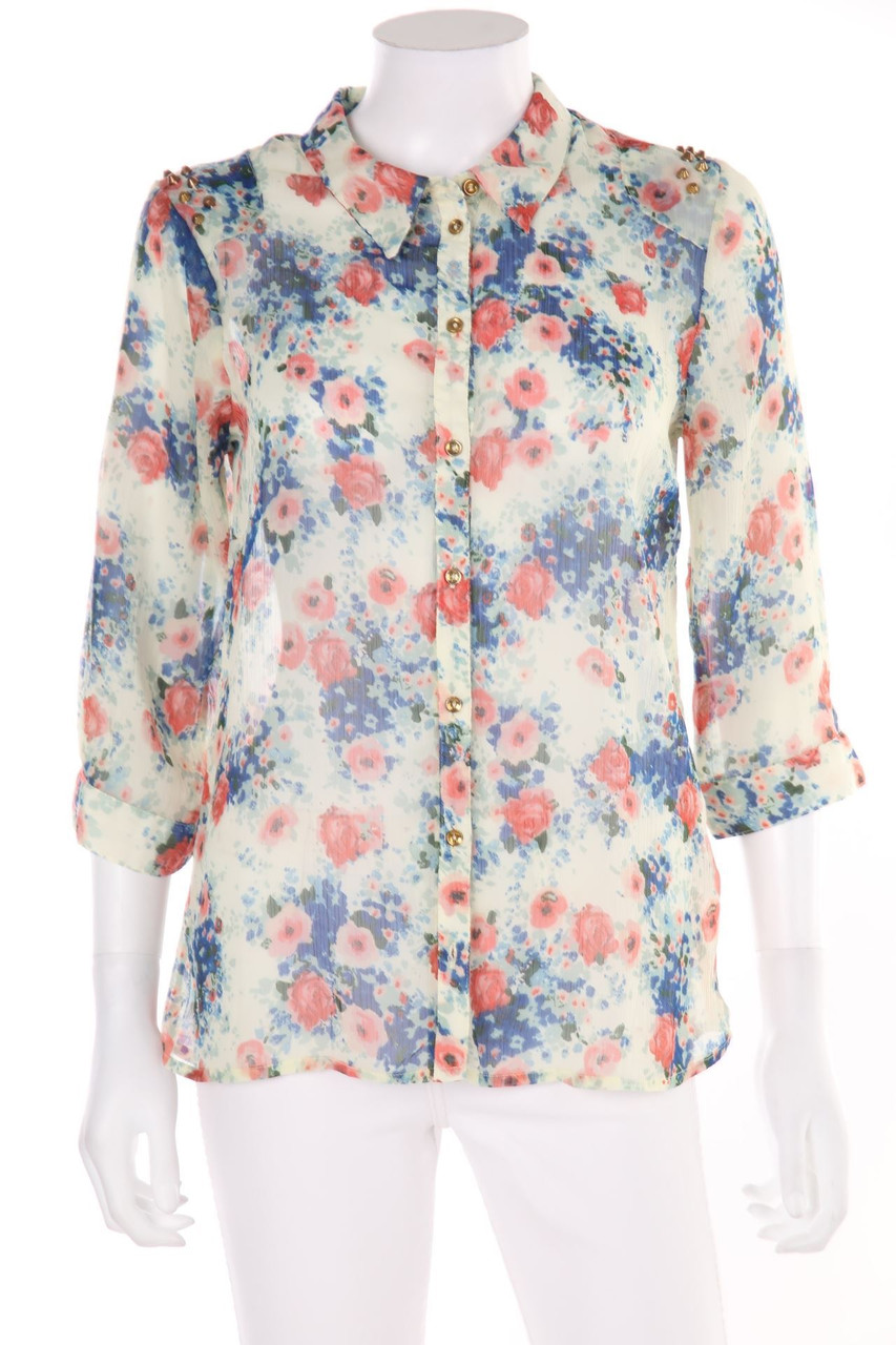 ONLY - Hemd-Bluse mit 3/4-Ärmel - D 36