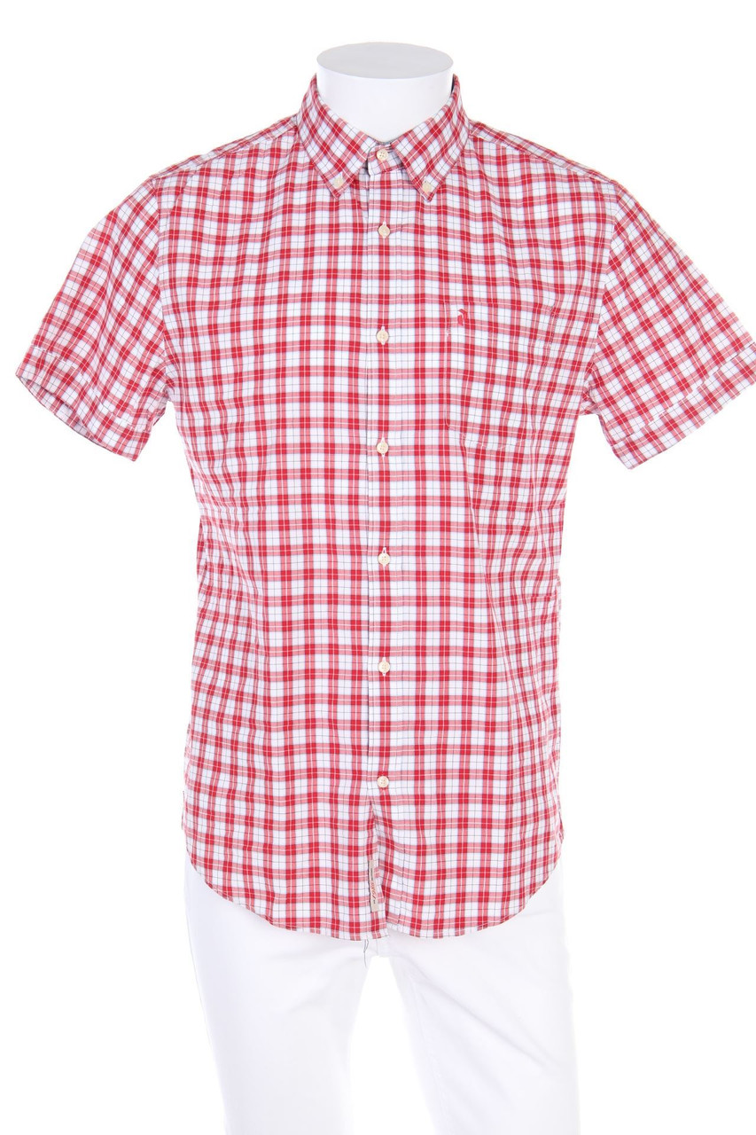 Peak Performance - Kurzarm-Hemd mit Karo-Muster - M