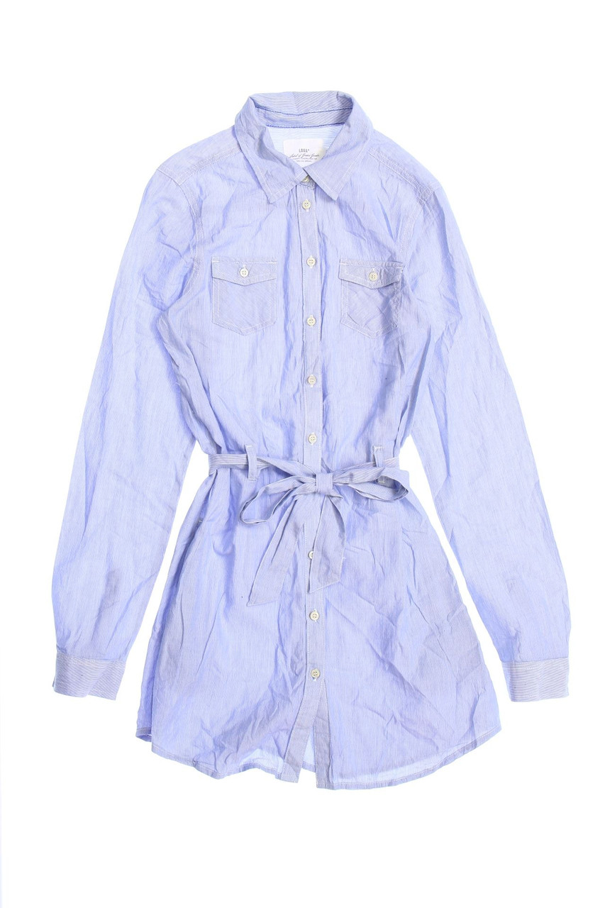 H&M LOGG - Hemd-Kleid mit Streifen - 170