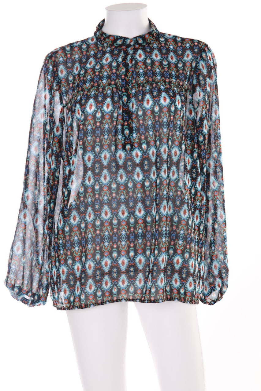 Yessica by C&A - Bluse mit Stehkragen mit Muster - D 42