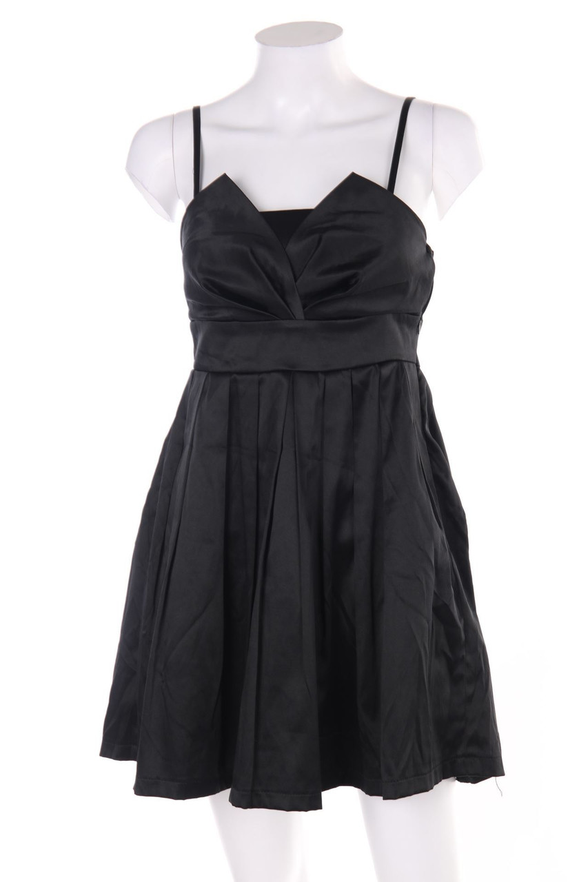 AMISU - Party-Kleid mit Falten - D 34
